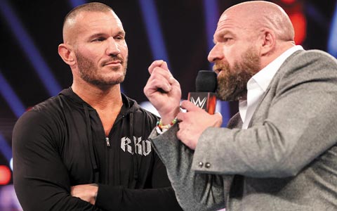 WWE驸马爷回归全程划水遭口诛笔伐，公司有计划让兰迪再次挑战Triple H弥补遗憾