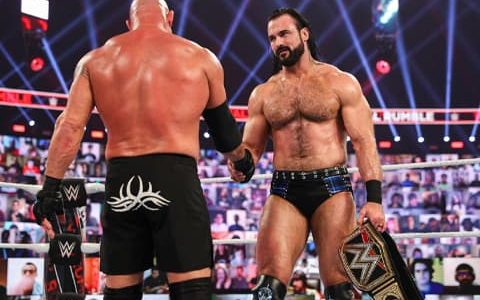 WWE皇家大赛2021战报：德鲁麦金泰尔vs.战神高柏