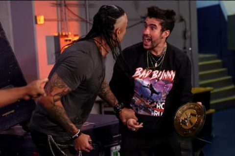 WWE“247冠军”坏痞兔（Bad Bunny）赢得格莱美最佳拉丁流行专辑奖