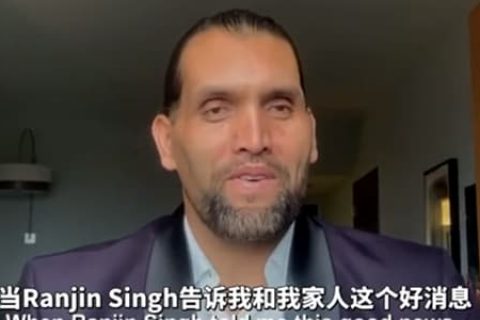 WWE名人堂典礼2021：巨人卡里视频连线发表感言