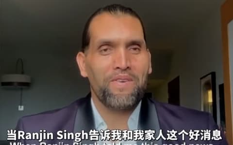 WWE名人堂典礼2021：巨人卡里视频连线发表感言