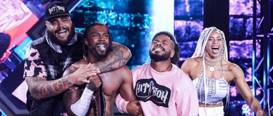 WWE NXT 第628期：中国双星携手出战 马丁内斯惨遭李霞旋风腿踢晕