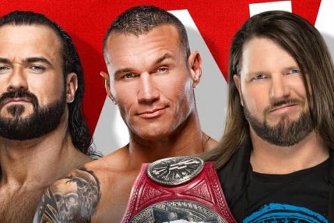 WWE RAW第1466期：兰迪奥顿、AJ斯泰尔斯、德鲁麦金泰尔争夺进入合约阶梯赛资格