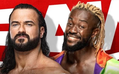 WWE RAW第1462期：德鲁麦金泰尔和科菲金士顿对决，争夺WWE冠军挑战资格