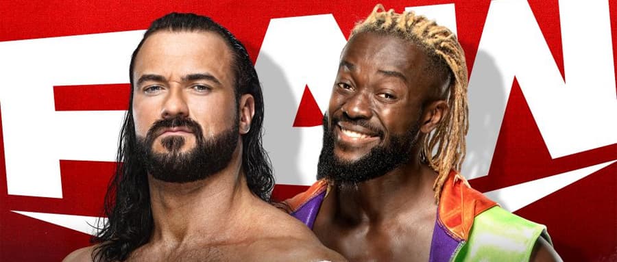 WWE RAW第1462期：德鲁麦金泰尔和科菲金士顿对决，争夺WWE冠军挑战资格