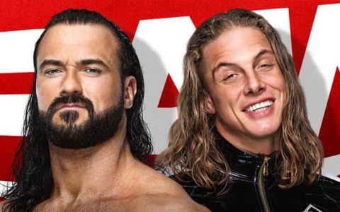 WWE RAW第1465期：马特里德尔vs.德鲁麦金泰尔争夺合约阶梯资格赛