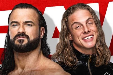 WWE RAW第1465期：马特里德尔vs.德鲁麦金泰尔争夺合约阶梯资格赛