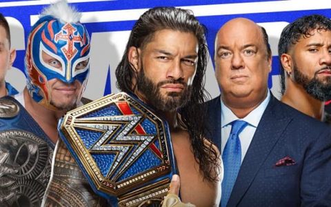 WWE SmackDown第1138期：罗曼雷恩斯再次暴揍神秘人雷尔父子