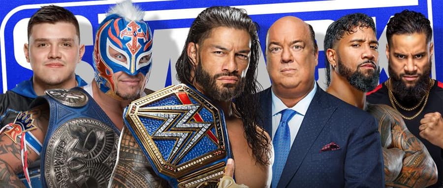 WWE SmackDown第1138期：罗曼雷恩斯再次暴揍神秘人雷尔父子