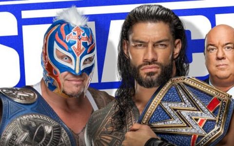 WWE SmackDown第1139期：地狱牢笼赛提前上演，神秘人雷尔vs.罗曼雷恩斯