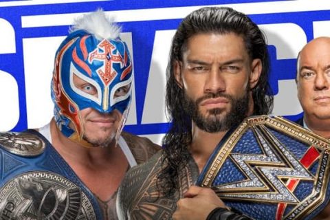 WWE SmackDown第1139期：地狱牢笼赛提前上演，神秘人雷尔vs.罗曼雷恩斯