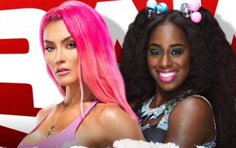 WWE RAW第1464期：伊娃玛丽回归对战娜欧米，德鲁麦金泰尔对战AJ斯泰尔斯