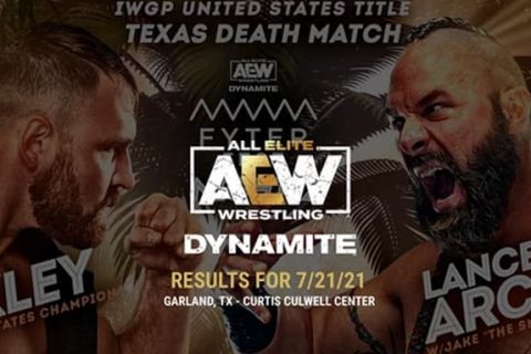 AEW Dynamite 95期：乔恩莫斯利出战德州死亡赛 IWGP冠军腰带易手