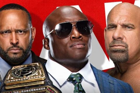WWE RAW第1473期：战神高柏现身RAW，一记长矛冲刺送给鲍比莱斯利教他做人