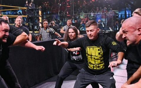 WWE NXT 第635期：杀手克罗斯和萨摩亚乔开启乱斗模式