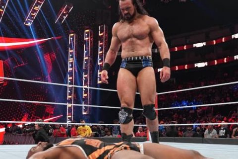 WWE RAW第1481期：德鲁麦金泰尔向WWE冠军发起挑战