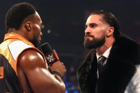 WWE RAW第1483期：赛斯罗林斯获得挑战WWE冠军大E的机会