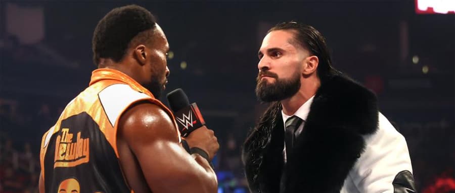 WWE RAW第1483期：赛斯罗林斯获得挑战WWE冠军大E的机会