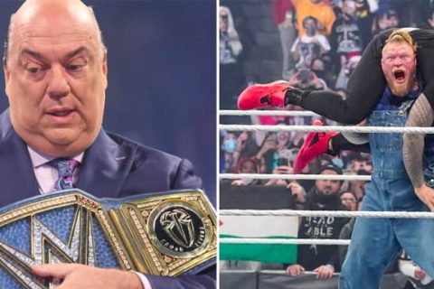 WWE SmackDown 第1165期：保罗海曼被罗曼雷恩斯解雇，布洛克莱斯纳回归祭出F5