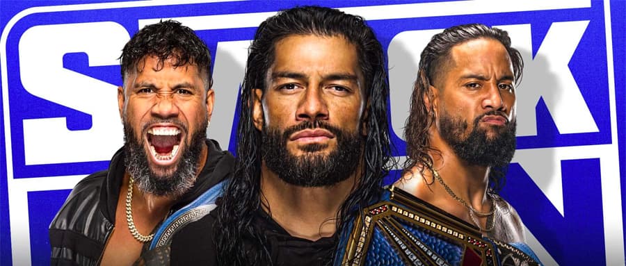 WWE SmackDown 第1170期:罗曼雷恩斯超人飞拳击中罗林斯,乌索兄弟被禁止出现在皇家大赛WWE环球冠军头衔赛现场