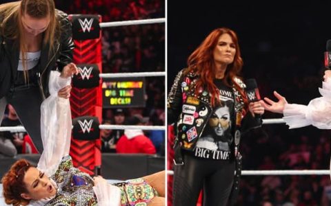 WWE RAW 第1497期：布洛克莱斯纳现身RAW，对峙鲍比莱斯利
