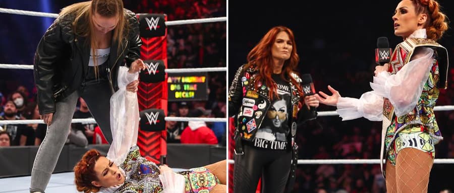 WWE RAW 第1497期：布洛克莱斯纳现身RAW，对峙鲍比莱斯利