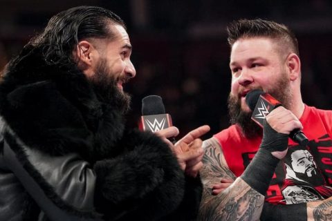 WWE RAW 第1502期：凯文欧文斯邀请冷石参加狂热大赛KO秀
