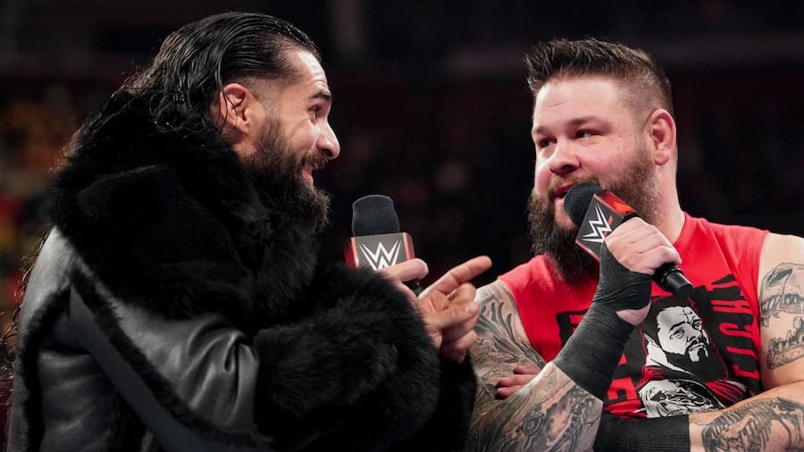 WWE RAW 第1502期:凯文欧文斯邀请冷石参加狂热大赛KO秀