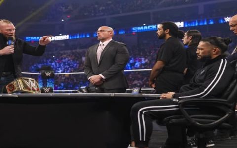 WWE SmackDown 第1175期：猛兽布洛克莱斯纳和罗曼雷恩斯签约，狂热大赛38赢者通吃！