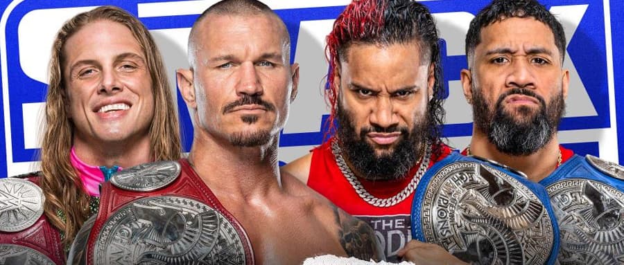 WWE SmackDown 第1187期:乌索兄弟统一双打冠军,罗门赛后暴虐RK老铁看哭台下小朋友