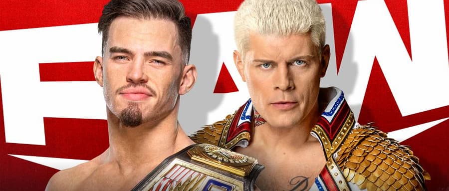 WWE RAW 第1511期:科迪罗兹挑战美国冠军理论