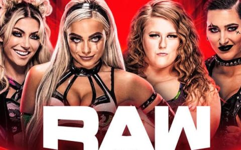 WWE RAW 第1515期：阿莱克萨布利斯、丽芙摩根VS露珠和雷亚里普利将进行一场争夺第一赛