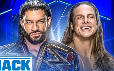 WWE SmackDown 第1191期：里德尔对阵罗曼雷恩斯夺取毋庸置疑环球冠军