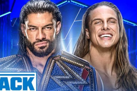 WWE SmackDown 第1191期：里德尔对阵罗曼雷恩斯夺取毋庸置疑环球冠军