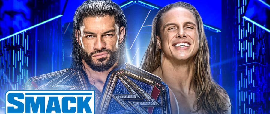 WWE SmackDown 第1191期：里德尔对阵罗曼雷恩斯夺取毋庸置疑环球冠军
