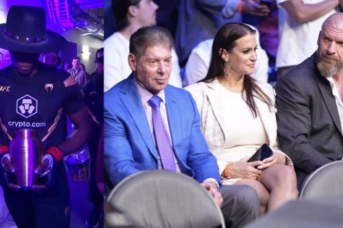 UFC中量级冠军用出场仪式致敬送葬者！黑龙未来很大可能加盟WWE？
