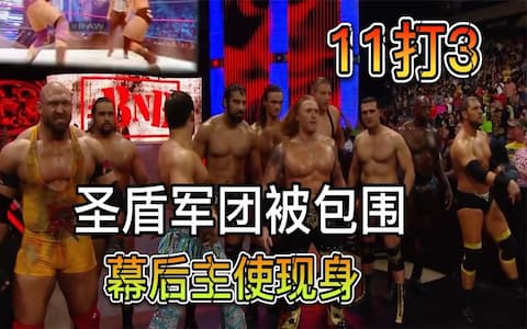 圣盾组合被11位选手包围，幕后主使终于现身，原来是进化者军团