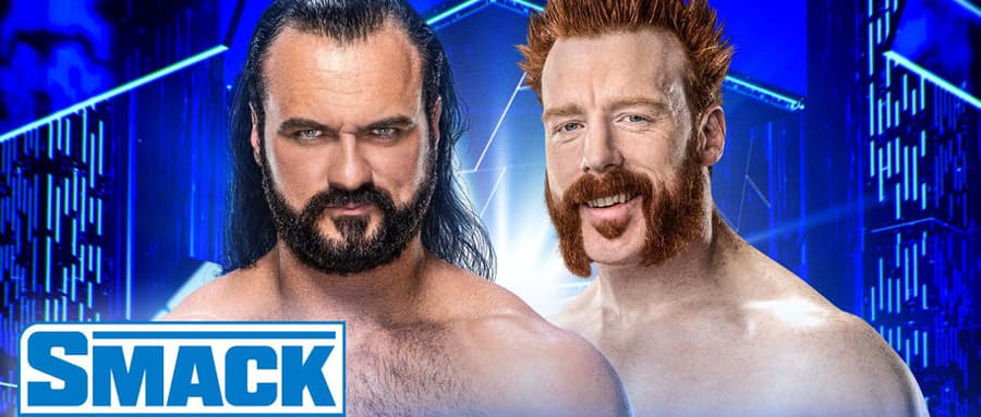 WWE SmackDown 第1197期：德鲁麦金泰尔和希莫斯在一场高风险比赛中战斗