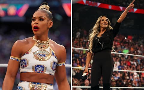 WWE名人堂成员崔西·斯特拉图斯被刚刚回归不久的贝莉嘲讽!