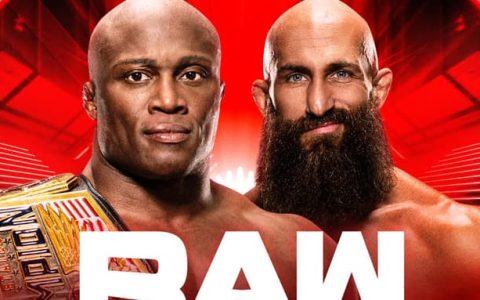 WWE RAW 第1524期：鲍比莱斯利与恰帕争夺美国冠军头衔