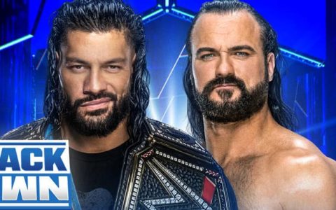 WWE SmackDown 第1200期：罗曼雷恩斯与德鲁麦金泰尔城堡冲突前的对峙