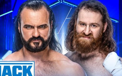 WWE SmackDown 第1201期：德鲁迎战萨米辛，赛后遭到罗曼家族攻击！