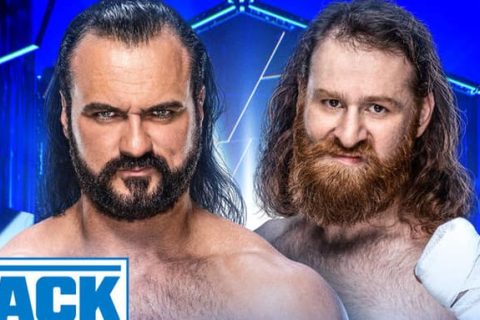 WWE SmackDown 第1201期：德鲁迎战萨米辛，赛后遭到罗曼家族攻击！