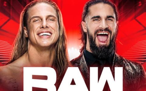 WWE RAW 第1527期：在城堡冲突前里德尔与赛斯罗林斯对峙