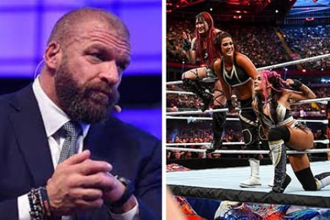 Triple H 重用贝莉带领的接管小队，引起摔角老将的强烈不满