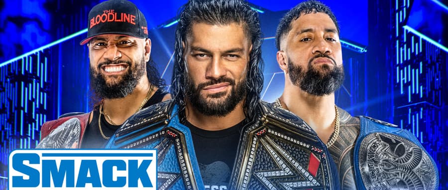 WWE SmackDown 第1202期：罗曼雷恩斯在 WWE 城堡冲突前夕庆祝 2 年冠军