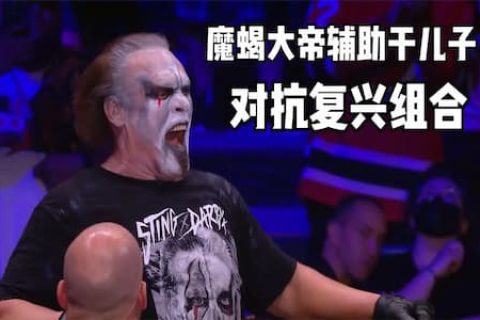 63岁魔蝎大帝辅助儿子对抗复兴组合，全程单兵作战，锁技拿下对手