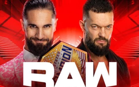 WWE RAW 第1538期：赛斯罗林斯捍卫全美冠军对战芬巴洛尔