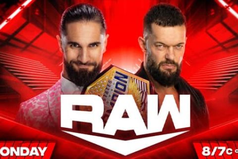 赛斯罗林斯vs芬巴洛尔全美冠军战！将在本周二的WWE RAW上演