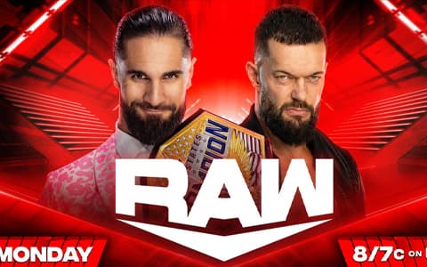 赛斯罗林斯vs芬巴洛尔全美冠军战！将在本周二的WWE RAW上演